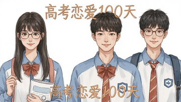 高考恋爱100天中文版角色立绘