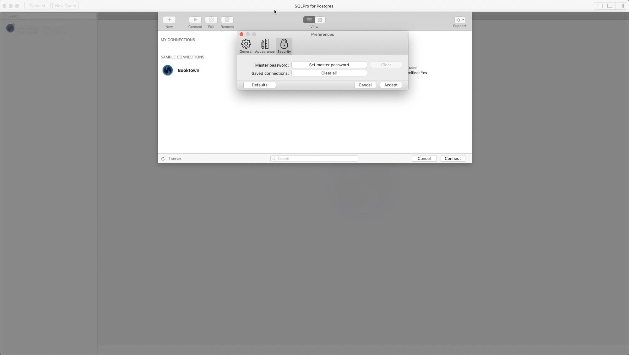 SQLPro for Postgres Mac数据库客户端截图3