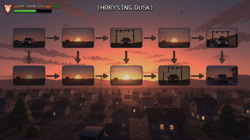 上升的黄昏(Rising Dusk) 关卡流程 游戏截图