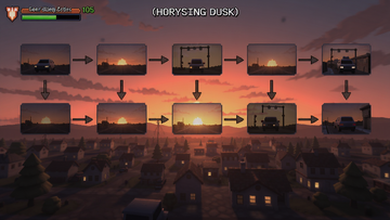 上升的黄昏(Rising Dusk) 关卡流程 游戏截图