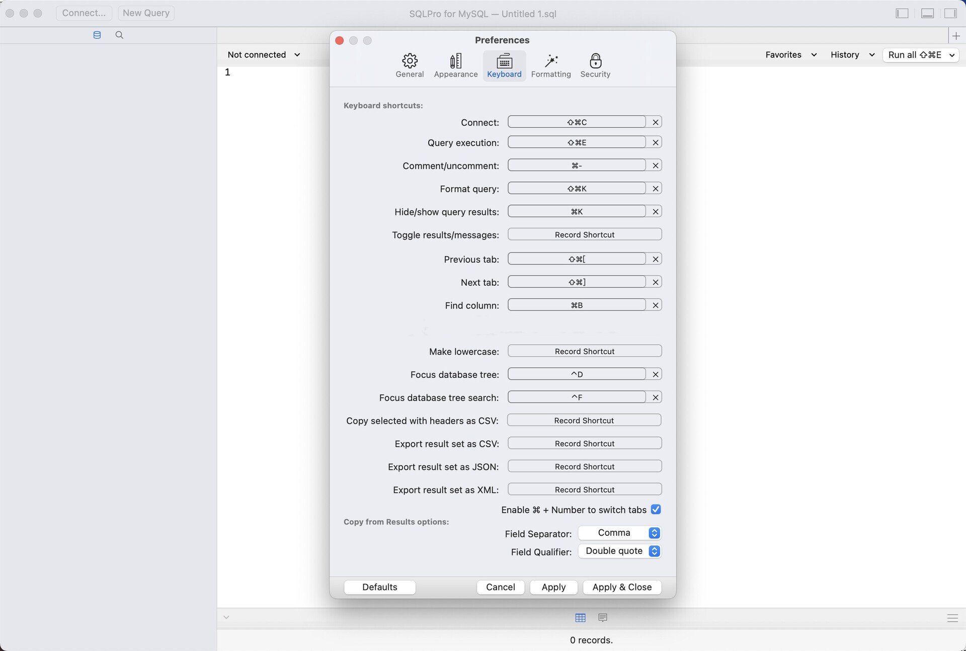 SQLPro for MySQL for Mac电脑版截图1
