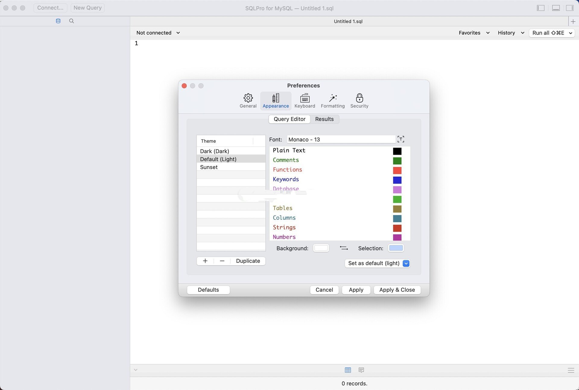 SQLPro for MySQL for Mac电脑版截图2