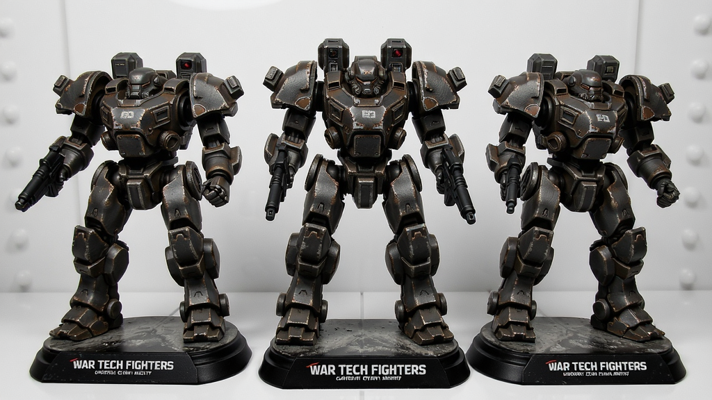 战争斗士(War Tech Fighters)全机甲模型展示图