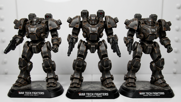 战争斗士(War Tech Fighters)全机甲模型展示图
