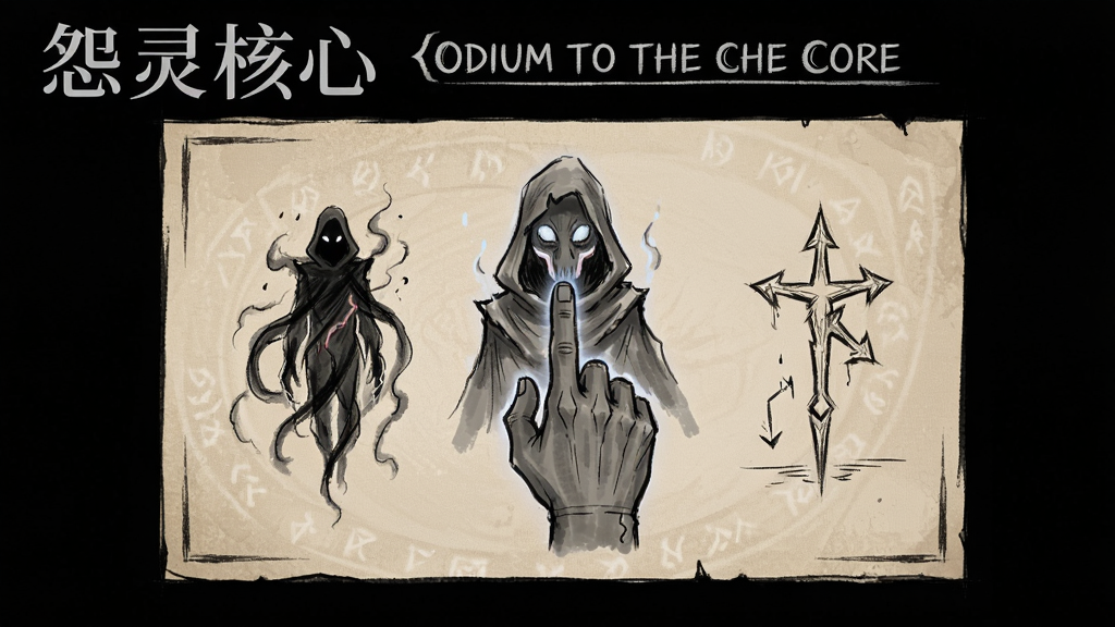怨灵核心(Odium to the Core)操作示意图 单指控制