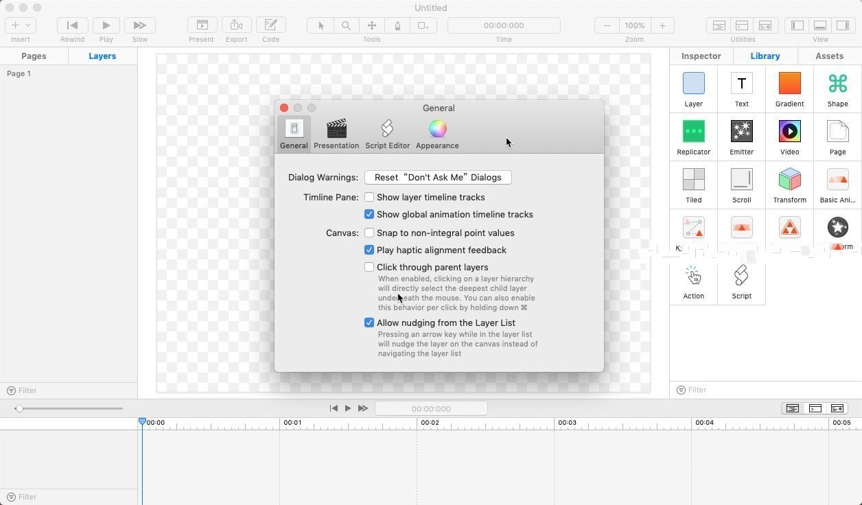 Kite Compositor for Mac(动画原型设计软件)截图1