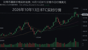 用于调用本地生图模型生成图片的提示词,关键词必须包含从“比特币最新价格实时走势_10月13日BTC价格今日行情美元” 中取一个核心关键字,概括整篇文章全部内容,一幅展示2026年10月13日比特币价格实时走势的K线图,包含美元报价、成交量柱,图上有文字“2026年10月13日BTC实时行情”