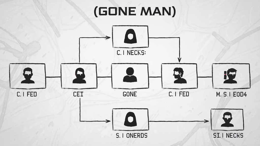 消失的人(GONE MAN)结局流程图