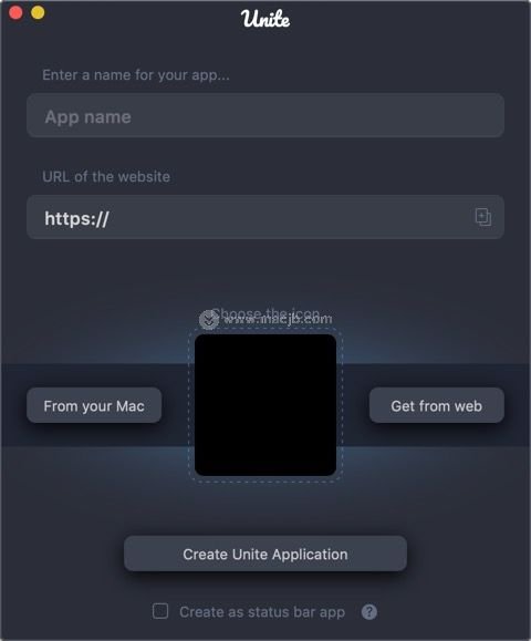 Unite 网站转桌面应用 for Mac截图2