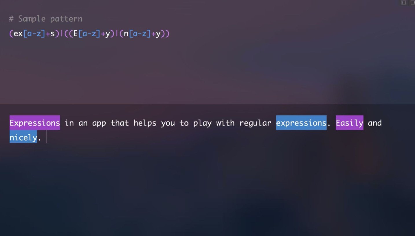 Expressions强大的正则表达式工具 for Mac截图2