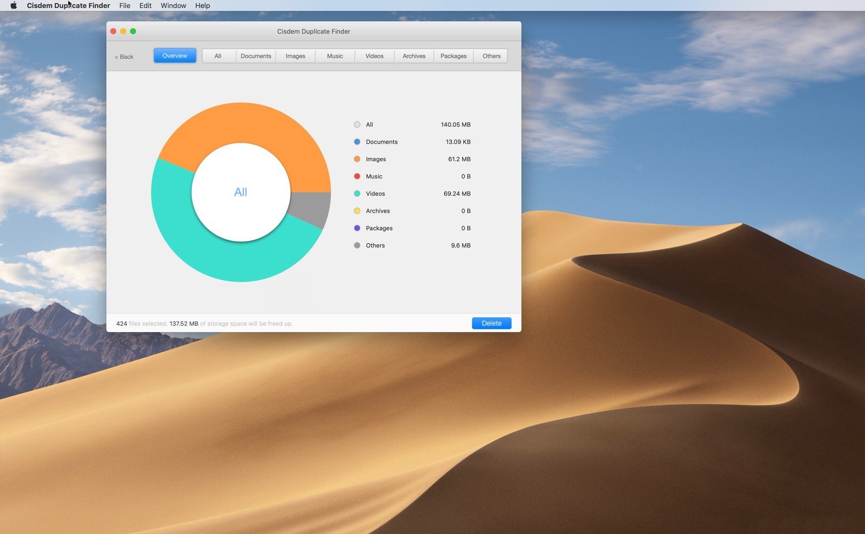 Cisdem Duplicate Finder for Mac电脑版截图1