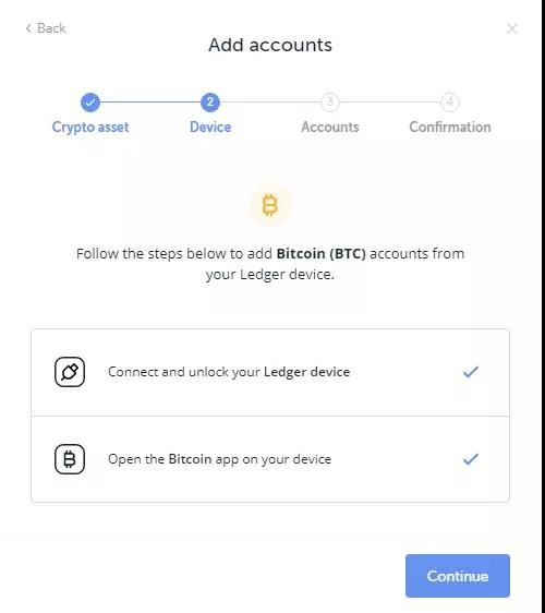 Ledger Live�������ͽ������豸��Ļ�˶Ե�ַ