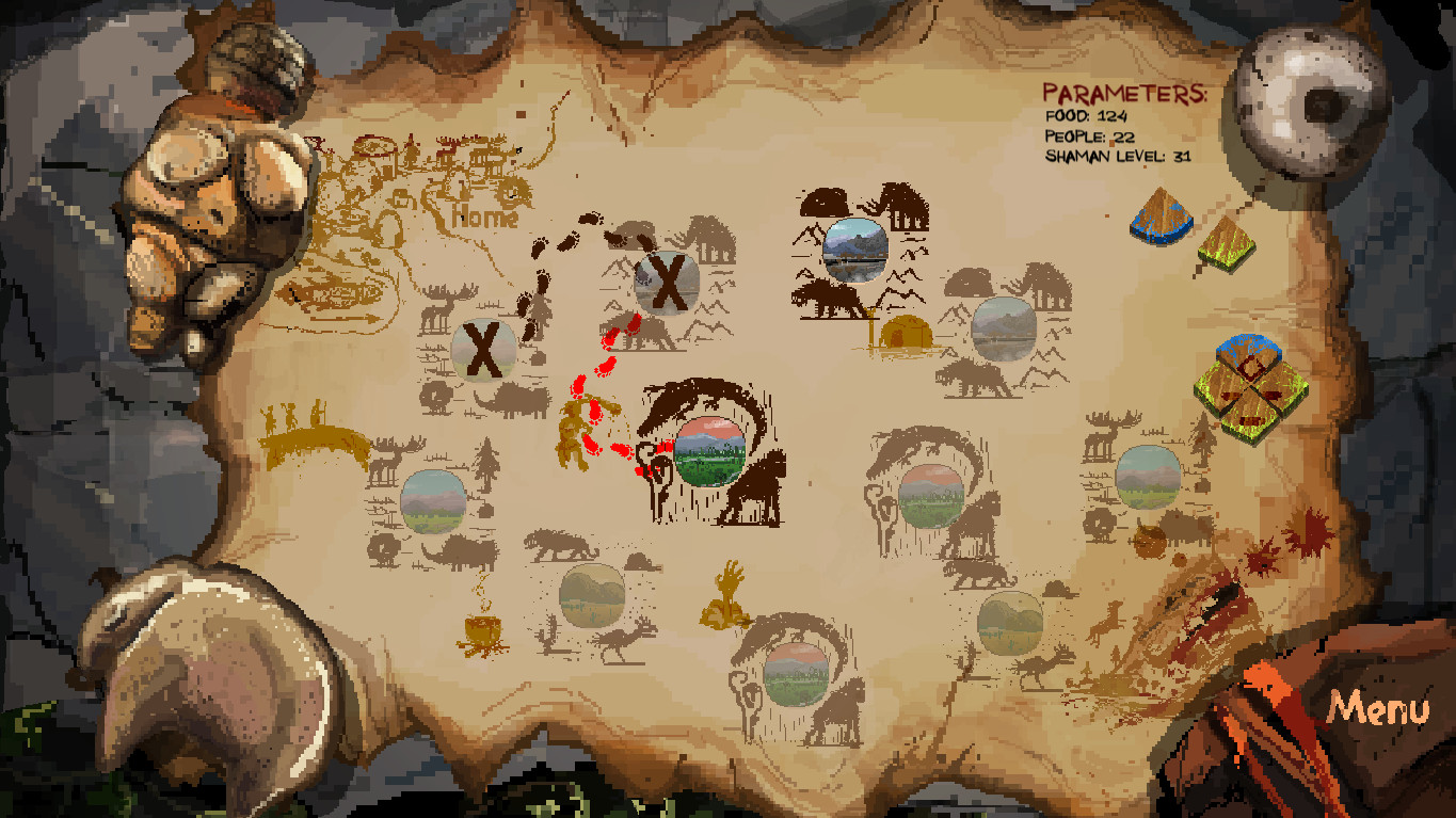 部落迁徙(Tribal Pass)秘籍控制台截图