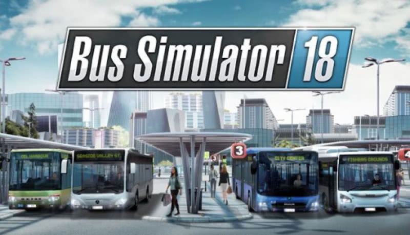 巴士模拟器18(Bus Simulator 18)车库车辆管理画面
