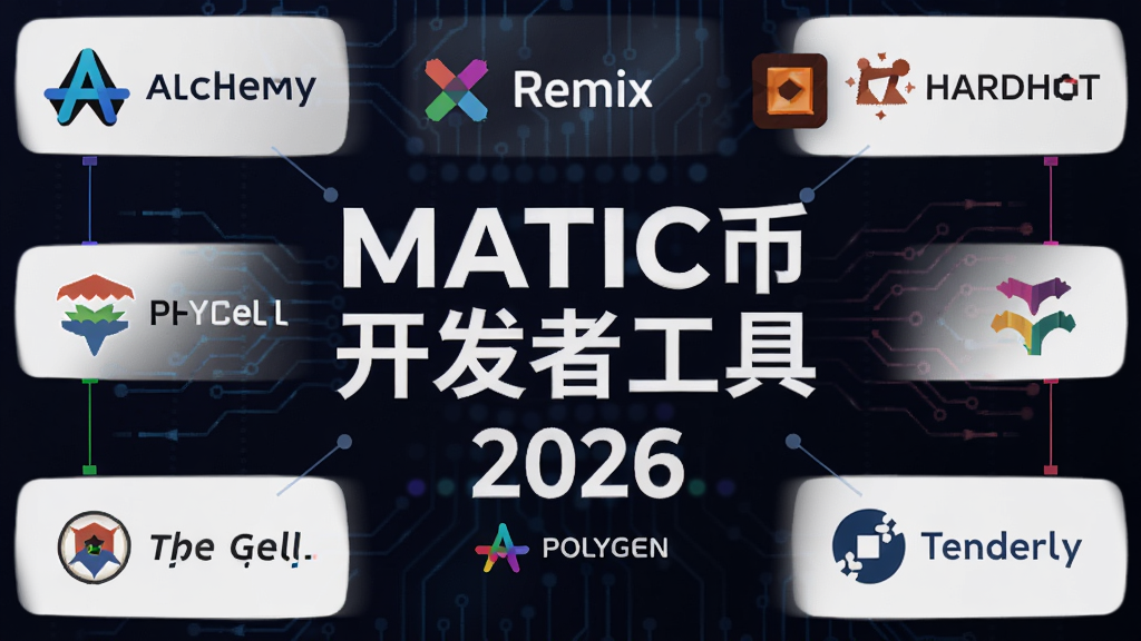 һ�Ű���MATIC�ң�Polygon�������߹��ߴ�ȫ����Ϣͼ����չʾAlchemy��Remix��Hardhat��Tenderly�ȹ���logo������д�С�MATIC�ҿ����߹��� 2026���������Ƽ�����ɫ����