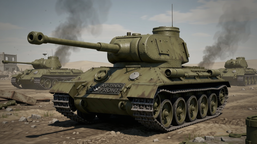 第三战线:二战(Third Front: WWII) 隐藏元素 KV-2坦克援军