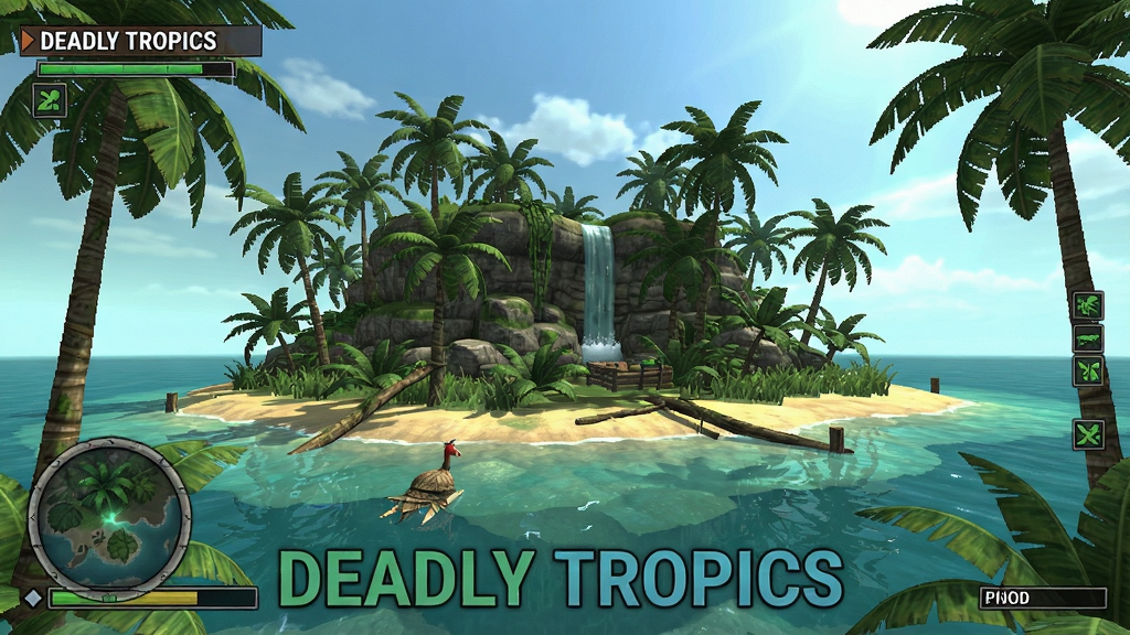 �����ȴ�����(Deadly Tropics)��Ϸ���ȴ����ָ��峡����ͼ