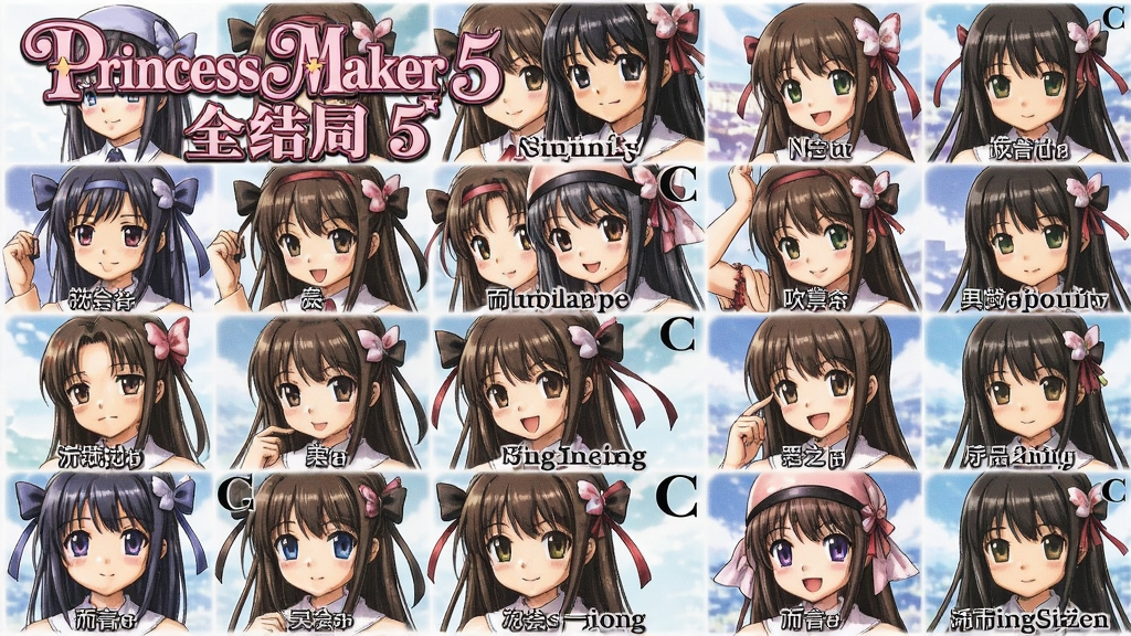 美少女梦工厂5(Princess Maker 5) 全结局CG 合集 列表