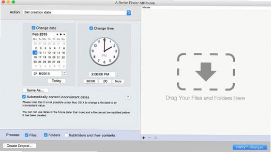 A Better Finder Attributes 文件属性批量修改工具 for Mac截图1