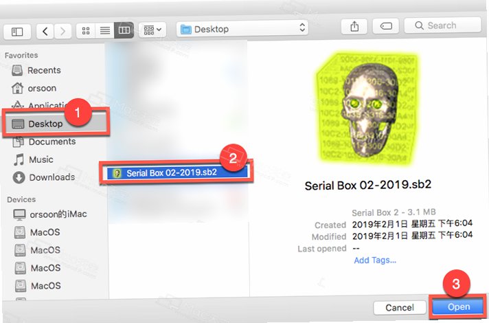 Serial Box 软件序列号大全 for Mac截图2