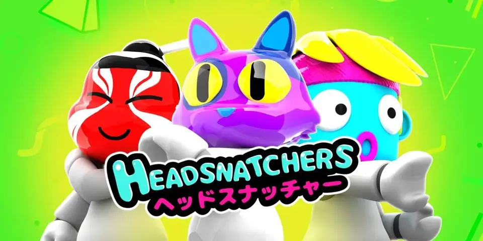 脑袋捕手(Headsnatchers)搞笑擂台乱斗游戏画面 多人对战