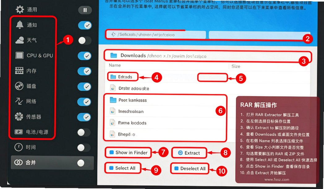 iStat Menus优秀的系统监控工具 for Mac iStat Menus优秀的系统监控工具 for Mac
