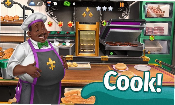 游轮大厨游戏无限金币版(Cruise Chefs)v1.0.2最新版截图3