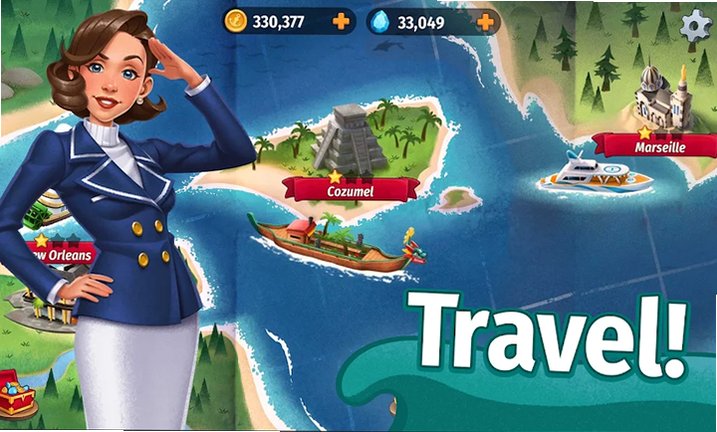 游轮大厨游戏无限金币版(Cruise Chefs)v1.0.2最新版截图2