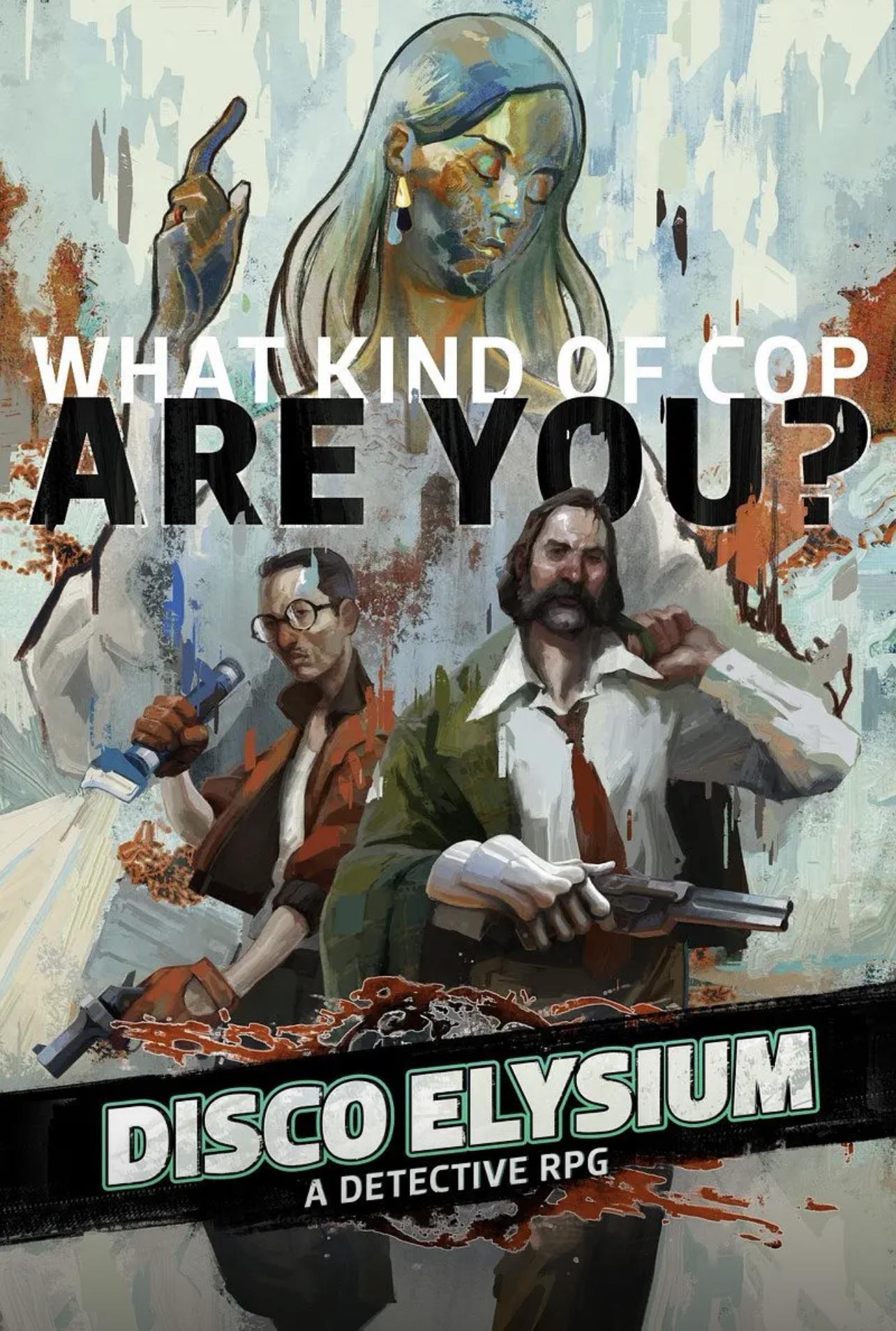 迪斯科天堂(Disco Elysium)主角与搭档在案发现场调查