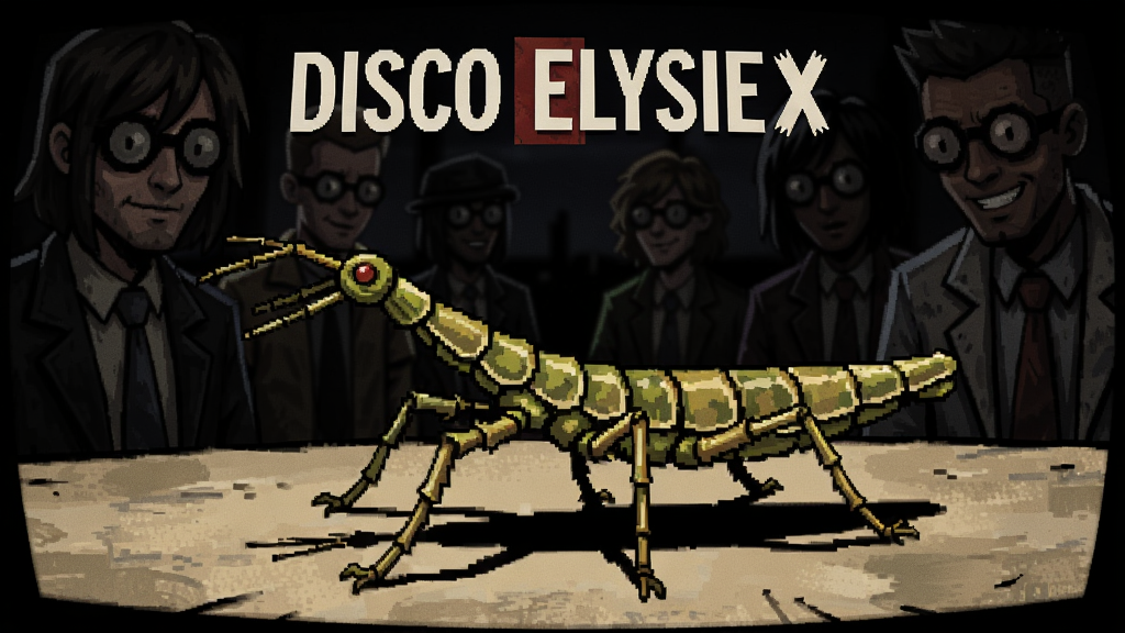 迪斯科极乐世界(Disco Elysium)结局画面 竹节虫