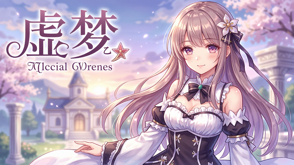 虚梦的乙女精美CG 虚梦的乙女角色插画
