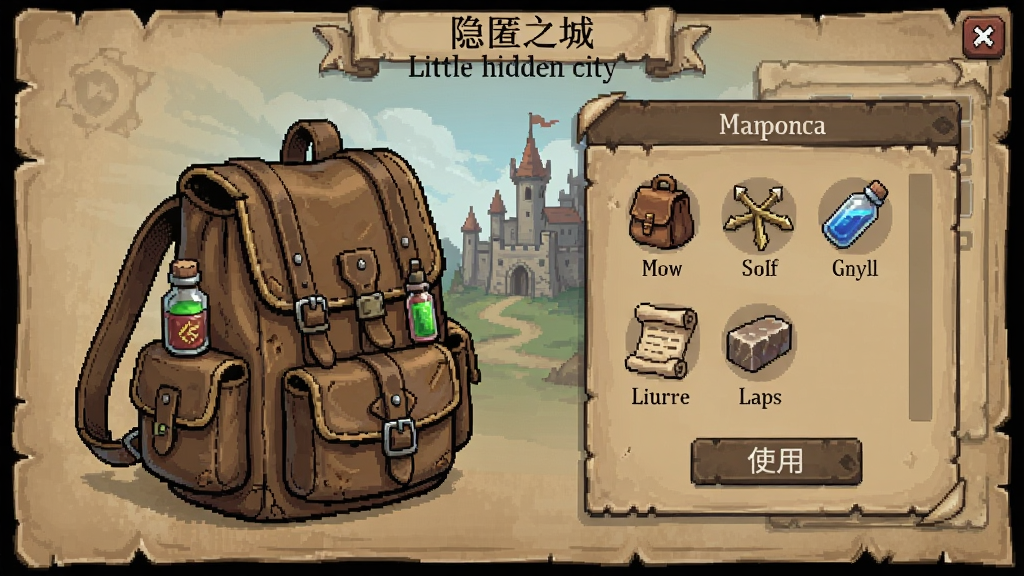 ����֮��(Little hidden city)���߱��� ��Ʒʹ�ý���
