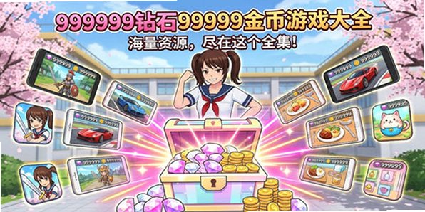99999钻石99999金币游戏大全_无限钻石版游戏大全免内购_无限钻石无限金币游版游戏