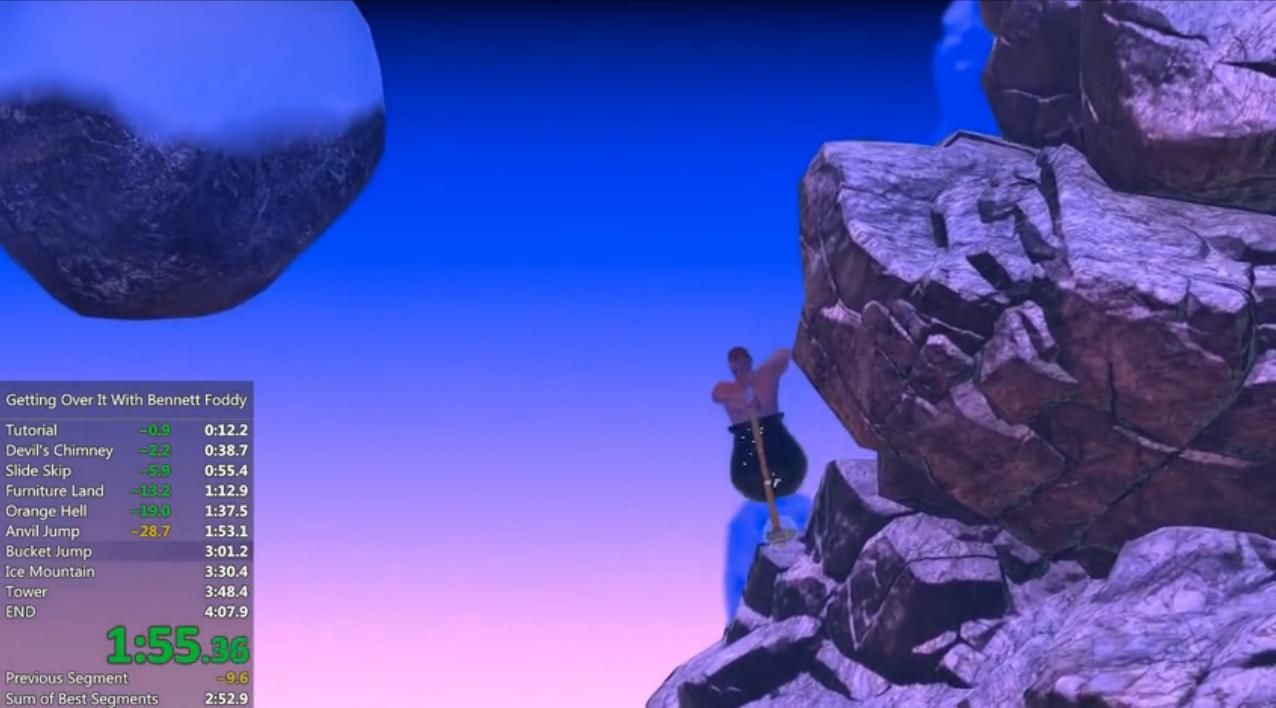 Getting Over It ѩ��ͨ��·��