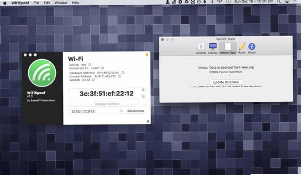 WiFiSpoof MAC��ַ�޸Ĺ��� for Mac��ͼ1