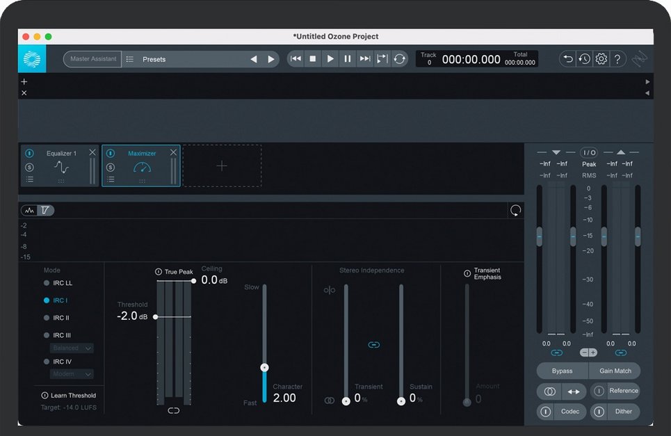 iZotope Ozone Advanced臭氧 专业的母带处理音效插件合集 for Mac截图3