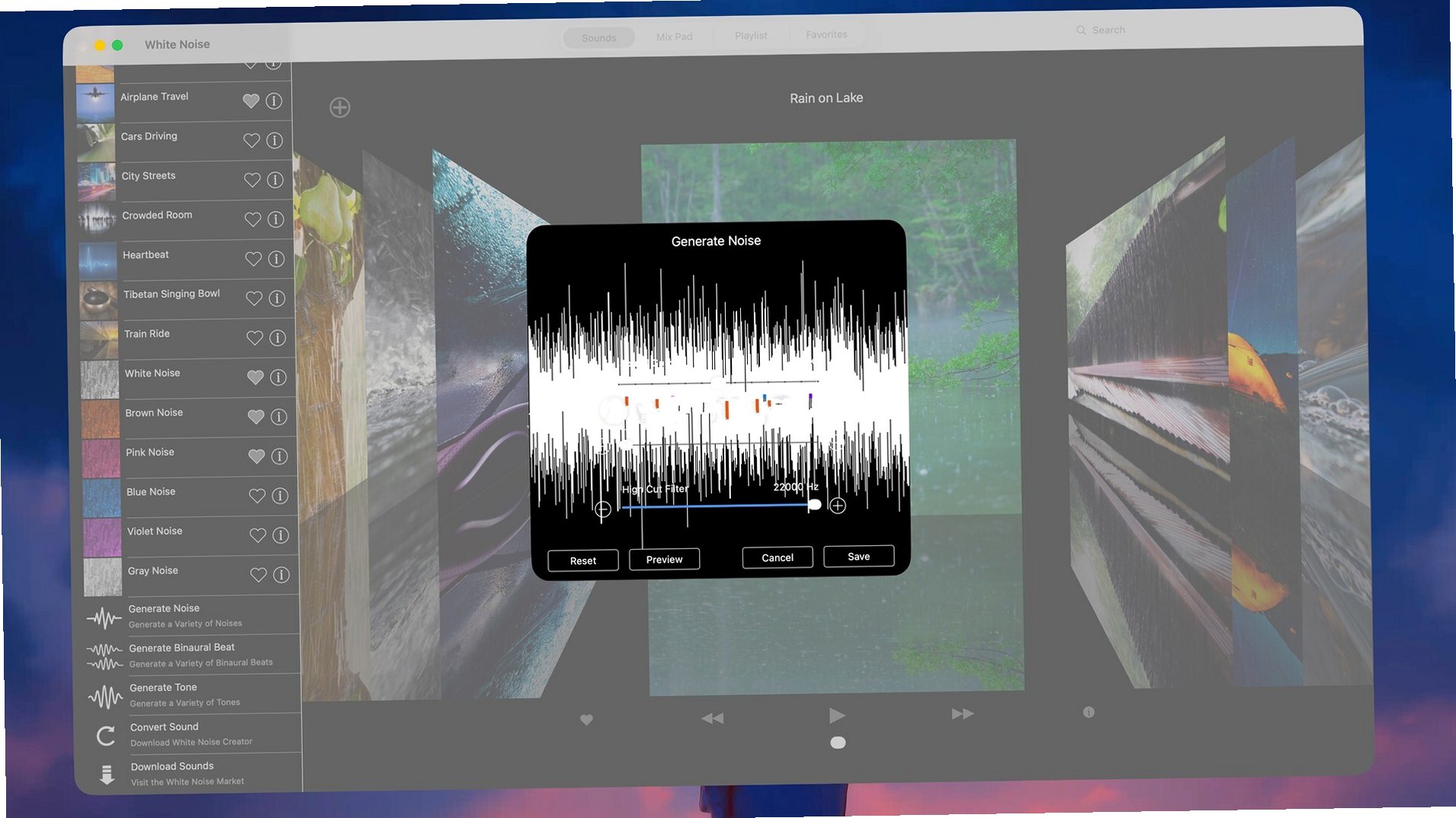 White Noise for Mac���԰�(������˯�߸���)��ͼ2