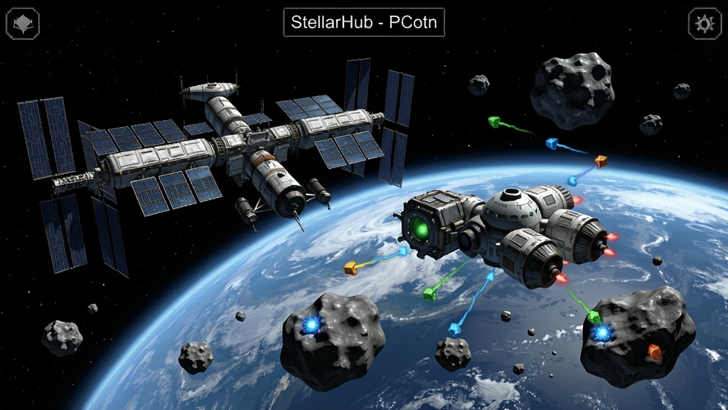 �ռ�վģ��StellarHub ��Դ�ɼ� �ɿ�ɴ� С����