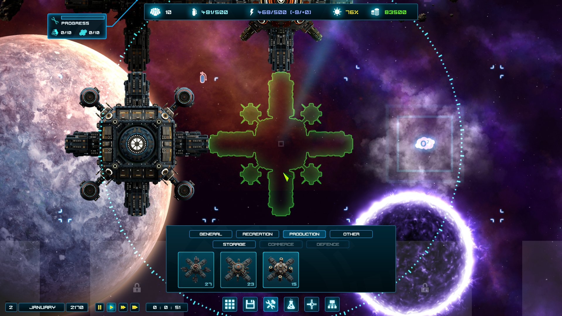 �ռ�վģ��StellarHub��Ϸ��ͼ0