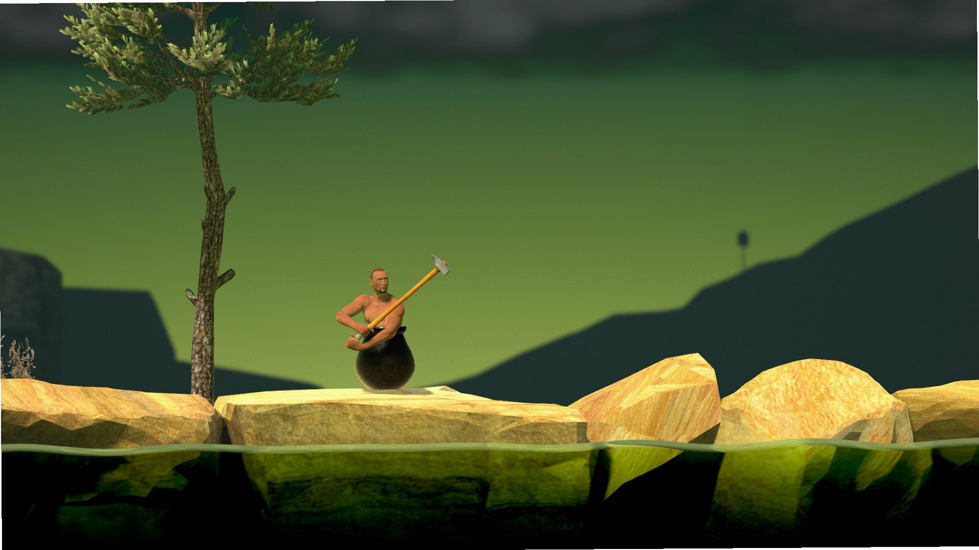 �Ͱ����ظ���һ�𹥿��ѹ�Getting Over It��ͼ2