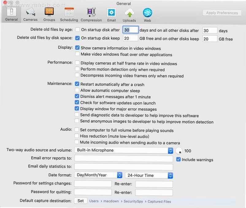 SecuritySpy for Mac最新版截图3