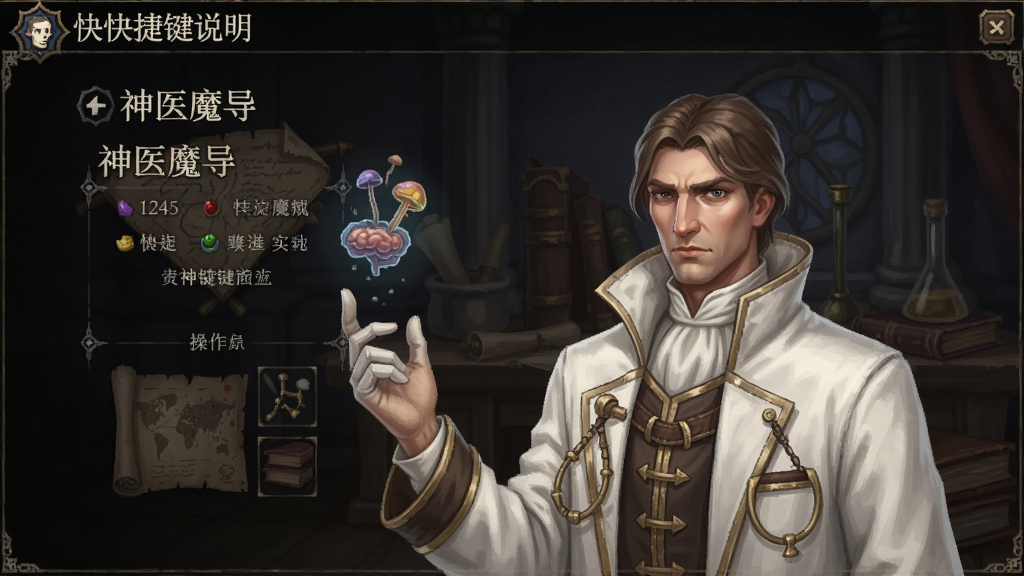 神医魔导 操作界面 快捷键说明