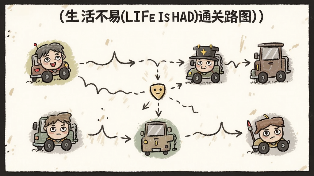 �����(Life is Hard)ͨ��·��ͼ