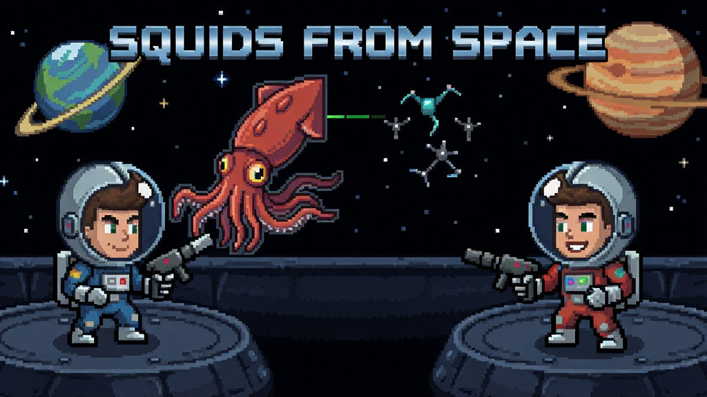 太空乌贼(SQUIDS FROM SPACE)联机对战截图 双人合作