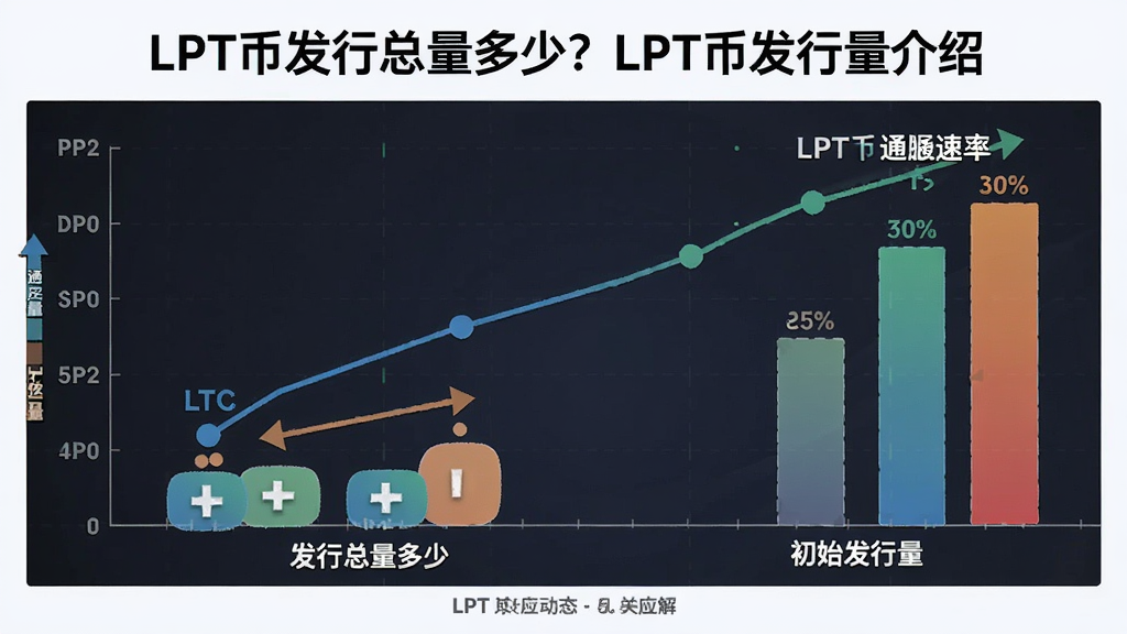 LPT币总供应量动态变化图解,关键词:LPT币发行总量多少,展示Livepeer初始发行量、通胀速率与流通量对比,“LPT币发行总量多少?LPT币发行量介绍”