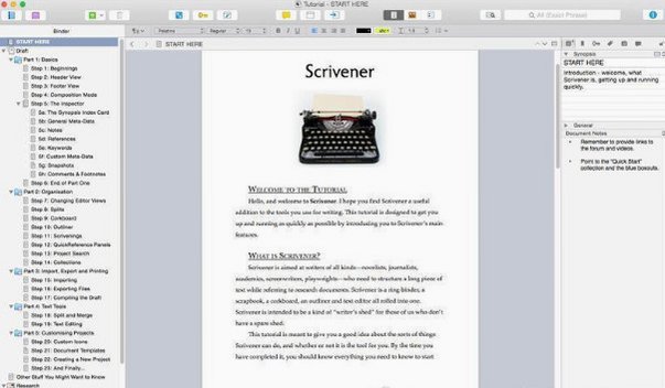 Scrivener for Mac(fix 强大的写作工具)截图1