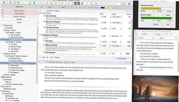 Scrivener for Mac(fix 强大的写作工具)截图3