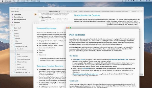 Notebooks文档管理和日程备忘工具 for Mac截图3