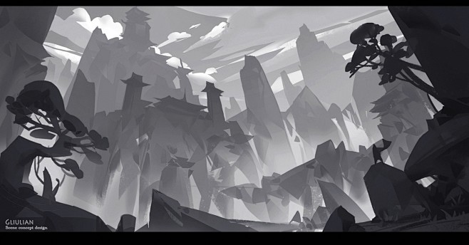 Monochroma ��Ϸ������ͼ �ڰ׺컭��