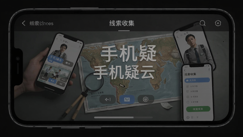 手机疑云 线索收集界面